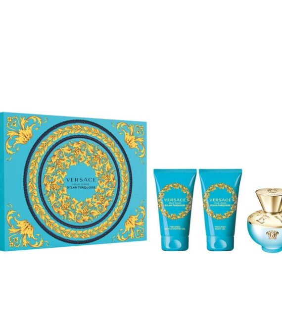 Дамски луксозен комплект – Versace Dylan Turquoise Pour Femme Gift Set