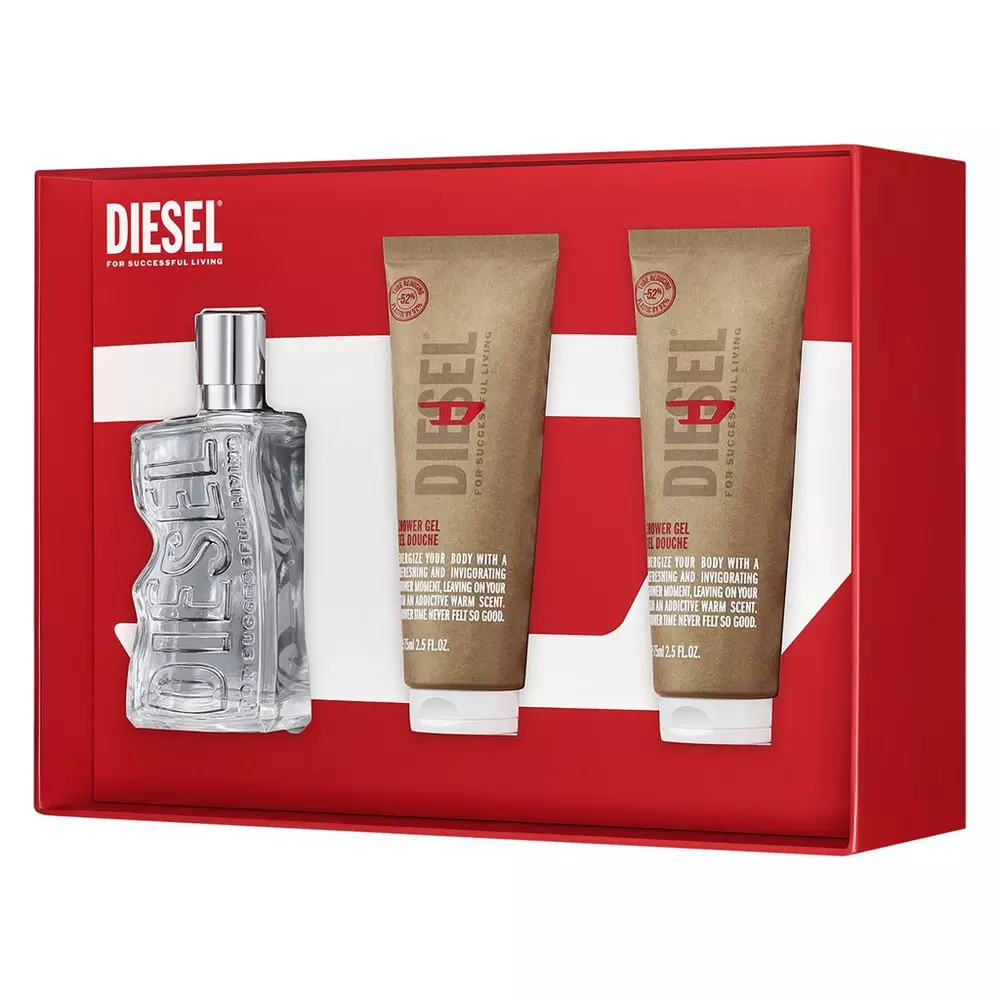 Луксозен комплект за жени и мъже – Diesel D By Diesel Lot 3 pcs - Image 2