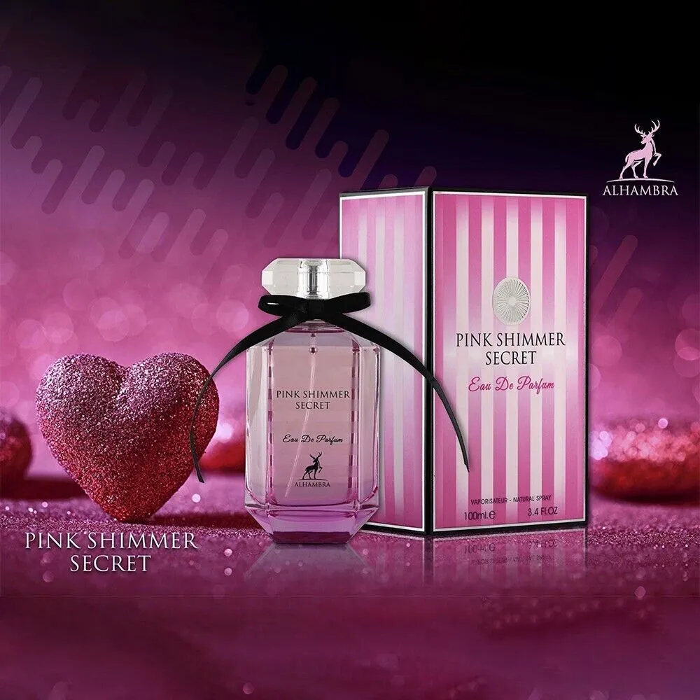 Maison Alhambra Pink Shimmer Secret EDP 100ml - Парфюмна вода за жени - Image 3