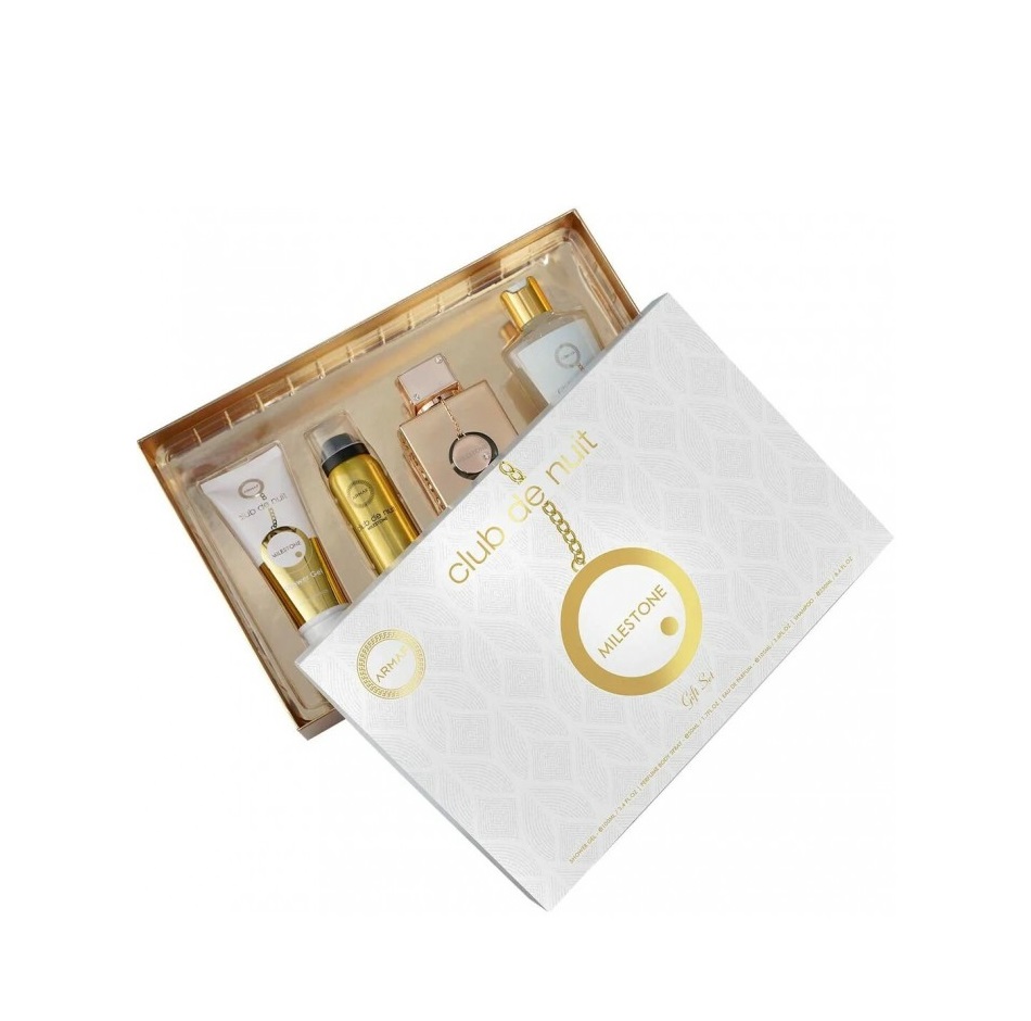 Луксозен комплект за жени и мъже – Armaf Men's Club De Nuit Milestone Gift Set - Image 4