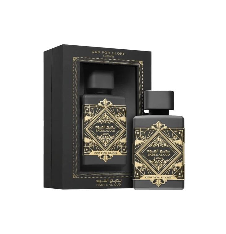 Lattafa Oud For Glory Bade'e Al Oud EDP 100 мл – Дървесен аромат с агарово дърво - Image 3