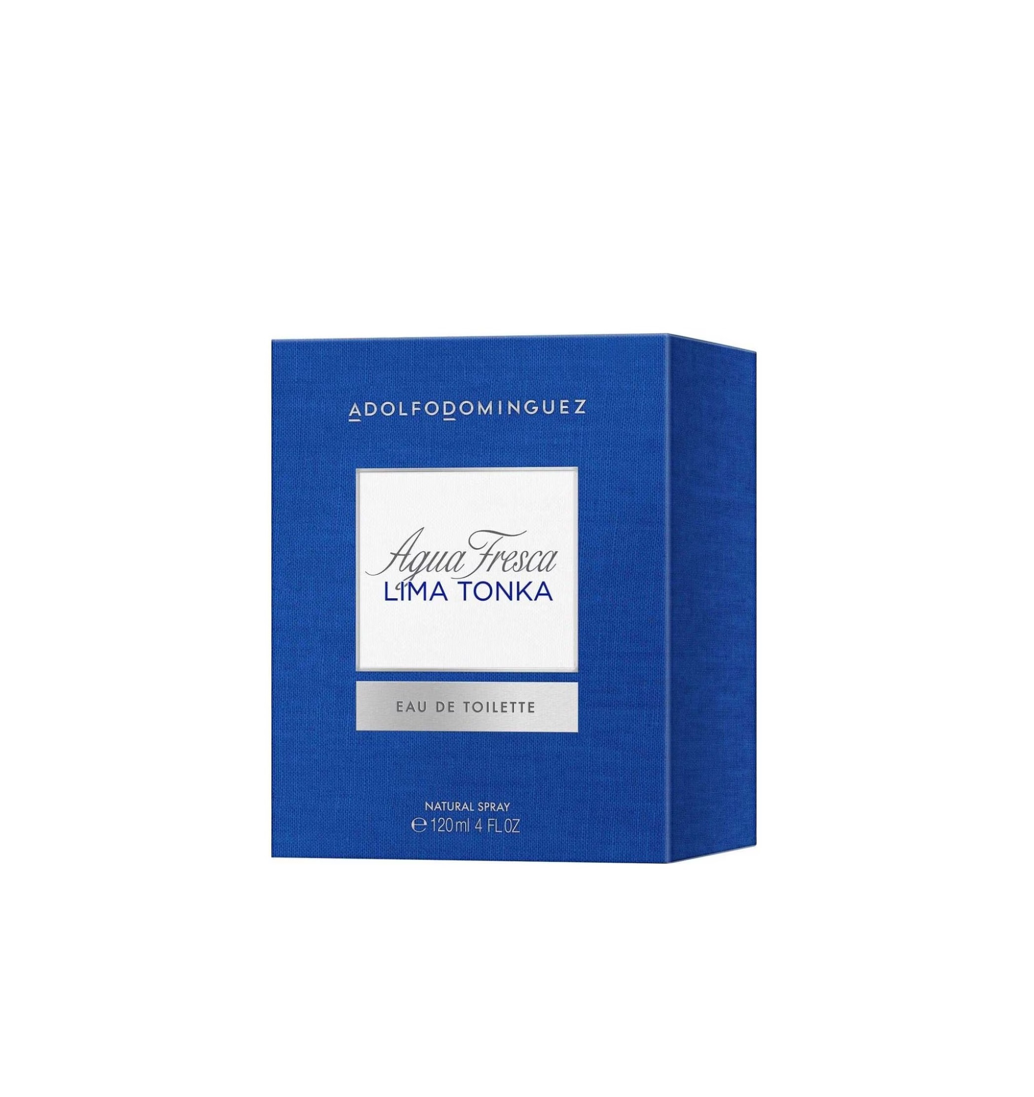 Adolfo Dominguez Agua Fresca Lima Tonka EDT 120 мл – Тоалетна вода за мъже - Image 3