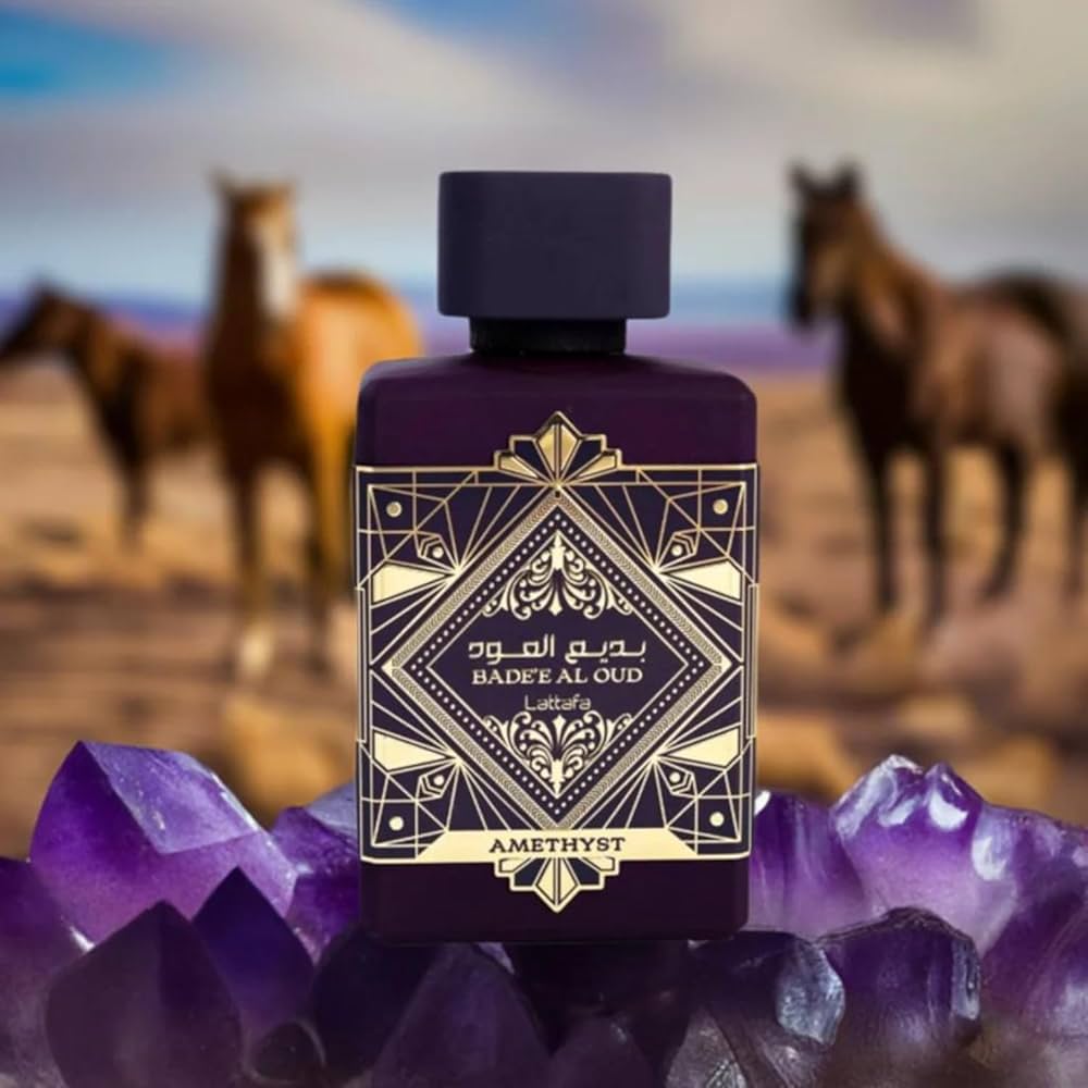 Lattafa Bade'e Al Oud Amethyst EDP 100 мл – Гурме аромат с българска роза - Image 10