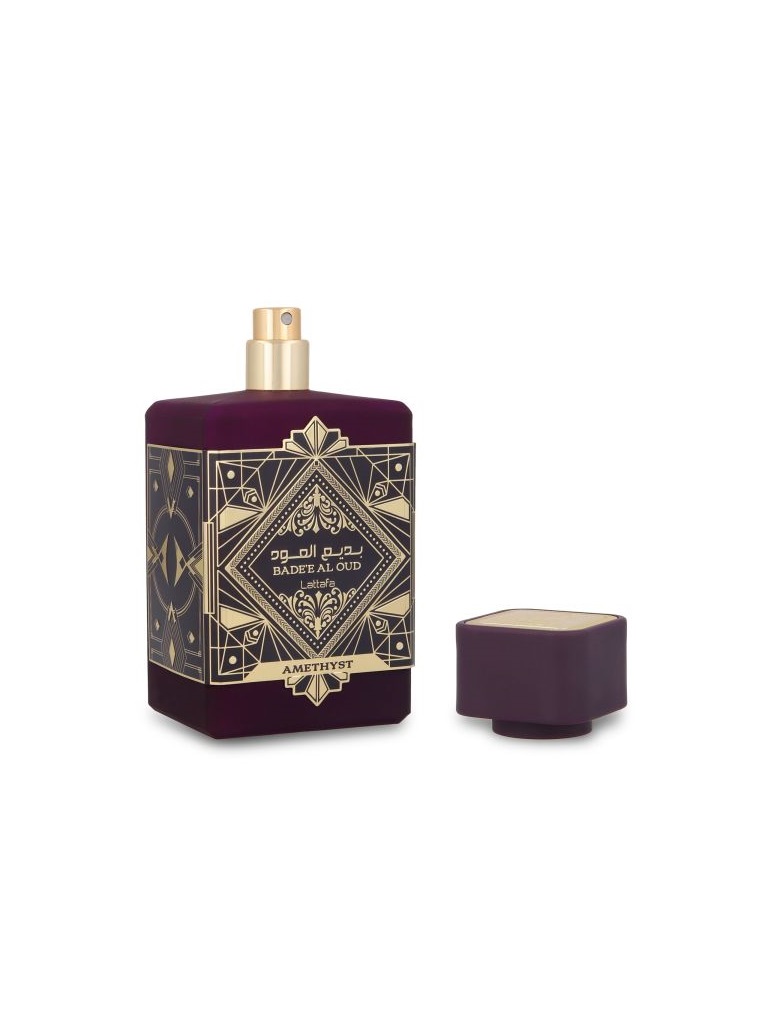 Lattafa Bade'e Al Oud Amethyst EDP 100 мл – Гурме аромат с българска роза - Image 3