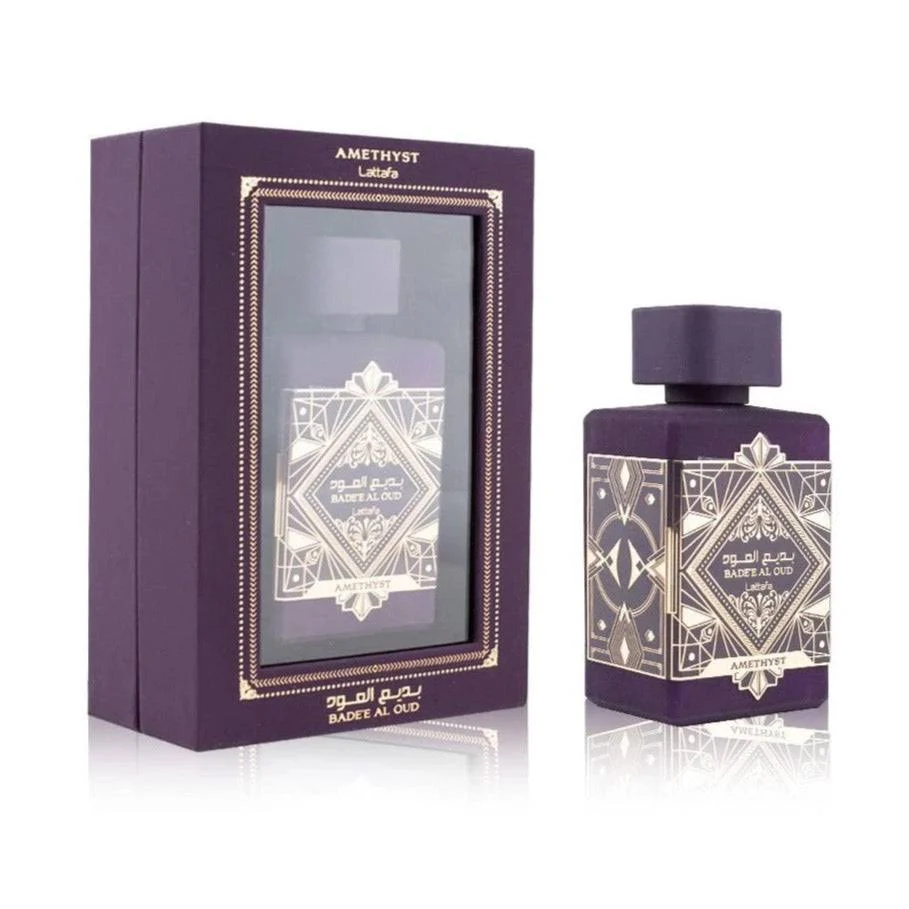 Lattafa Bade'e Al Oud Amethyst EDP 100 мл – Гурме аромат с българска роза - Image 7