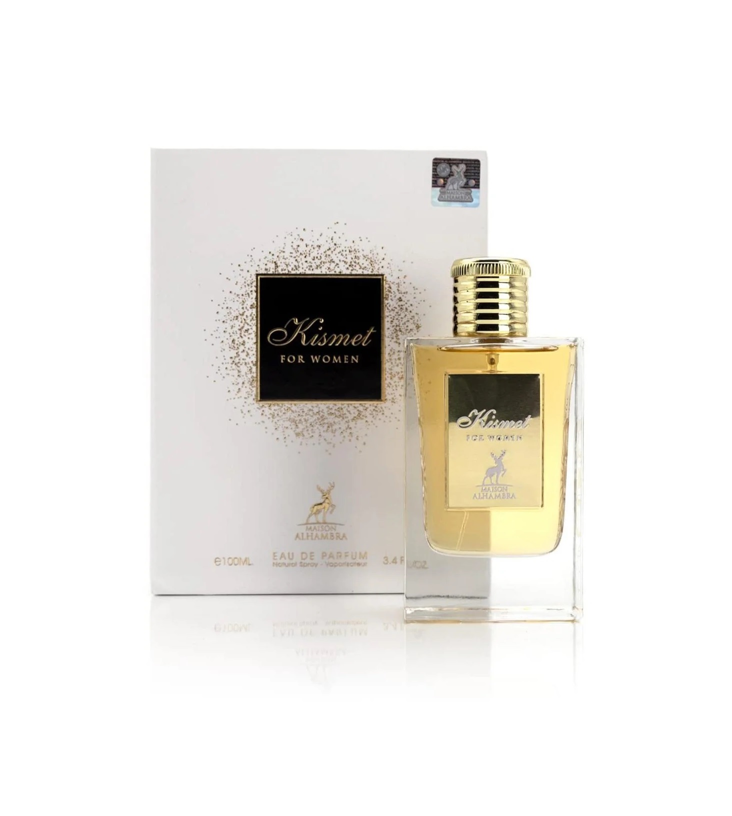 Maison Alhambra Kismet for Women EDP 100 мл – Дървесен аромат с нарцис - Image 3