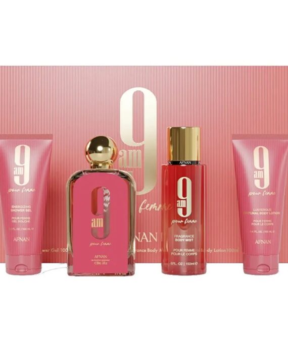 Дамски луксозен комплект – Afnan 9 AM Pour Femme Set