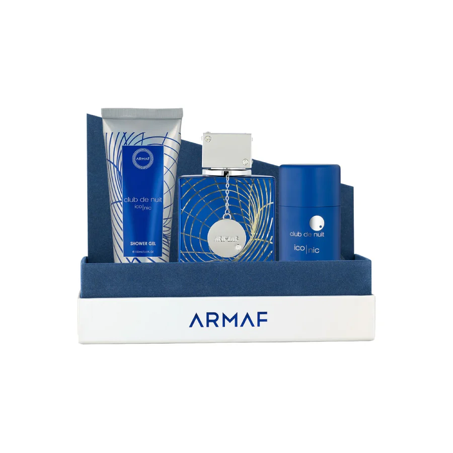 Мъжки луксозен комплект – Armaf Club De Nuit Blue Iconic Gift Set - Image 2