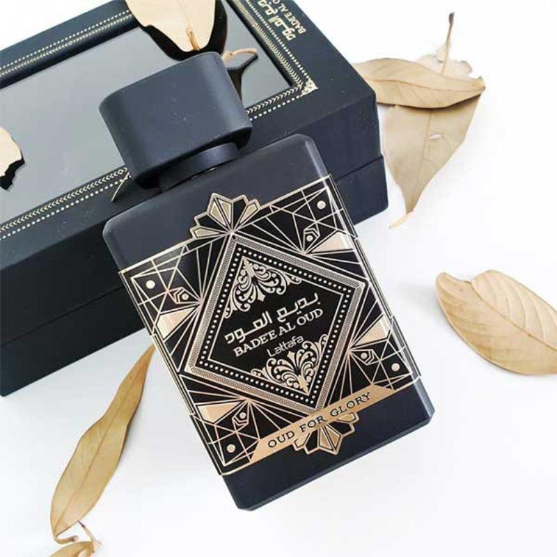 Lattafa Oud For Glory Bade'e Al Oud EDP 100 мл – Дървесен аромат с агарово дърво - Image 8
