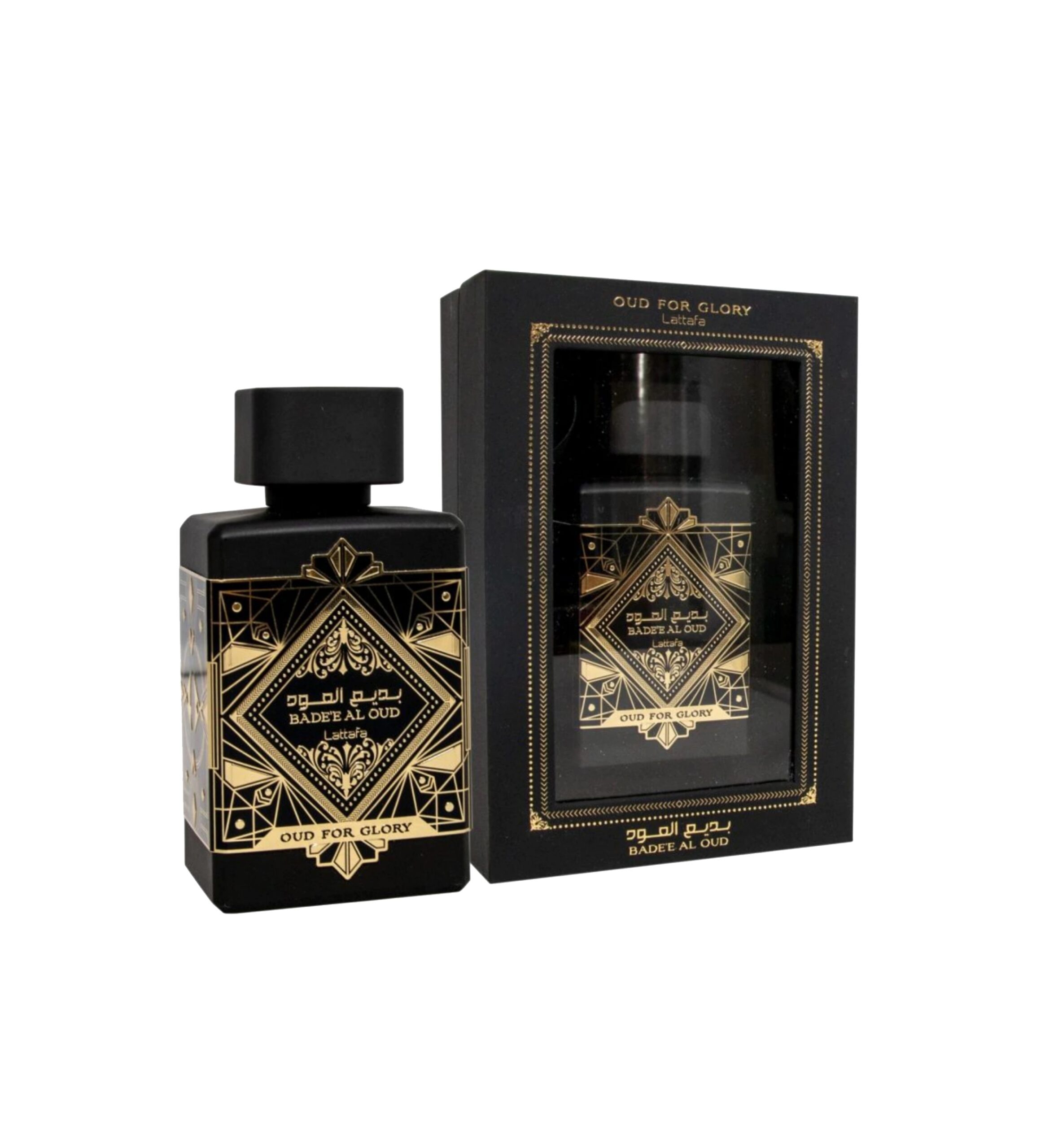 Lattafa Oud For Glory Bade'e Al Oud EDP 100 мл – Дървесен аромат с агарово дърво - Image 5