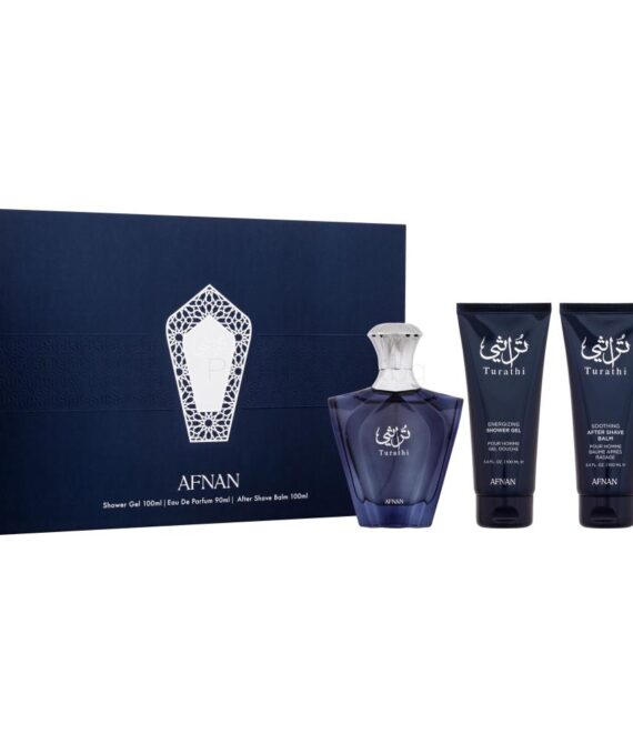 Мъжки луксозен комплект – Afnan Men’s Turathi Blue Gift Set