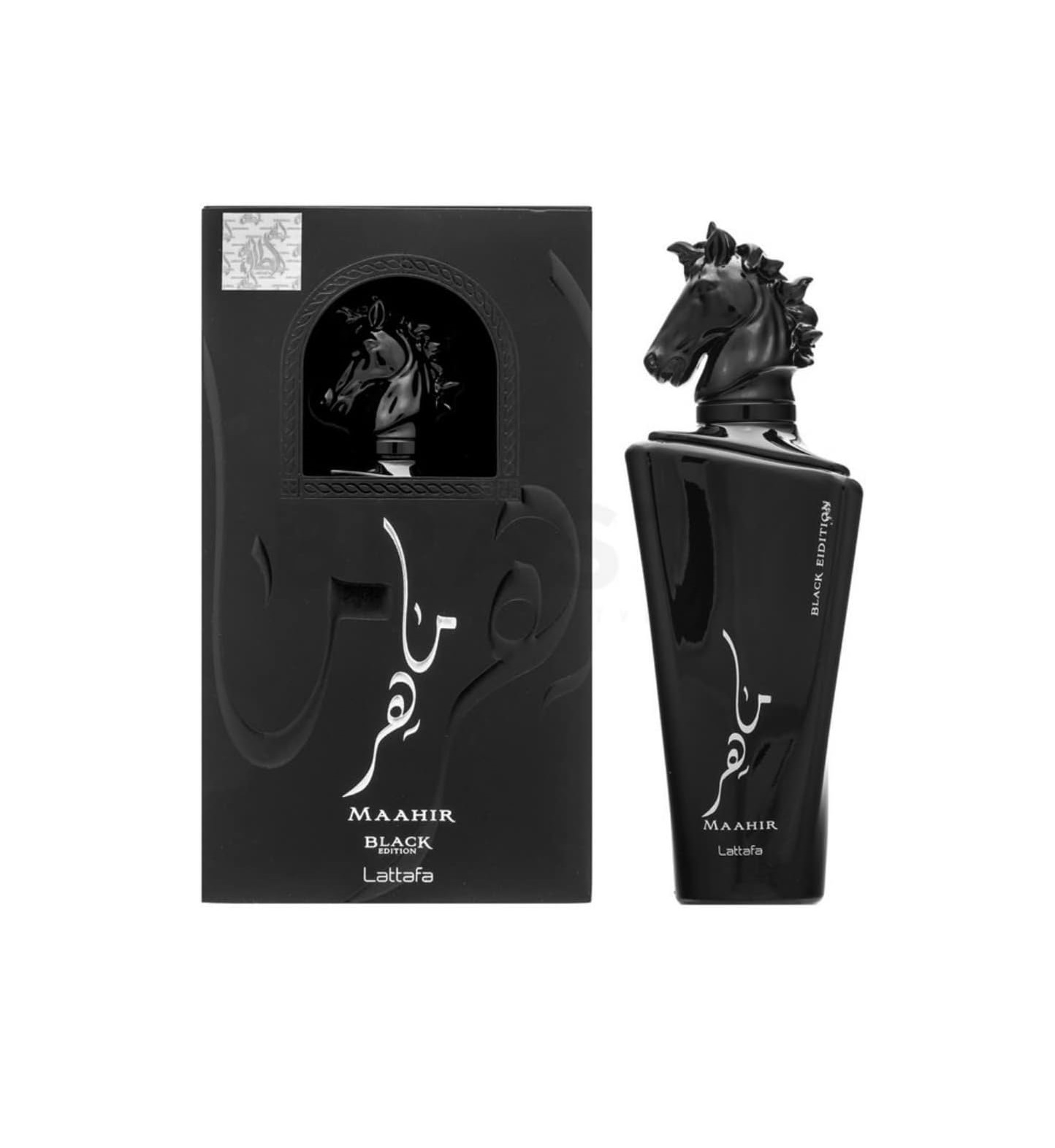 Lattafa Maahir Black Edition EDP 100 мл – Дървесен аромат с лабданум - Image 6