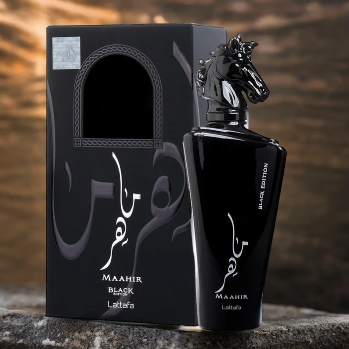 Lattafa Maahir Black Edition EDP 100 мл – Дървесен аромат с лабданум - Image 9