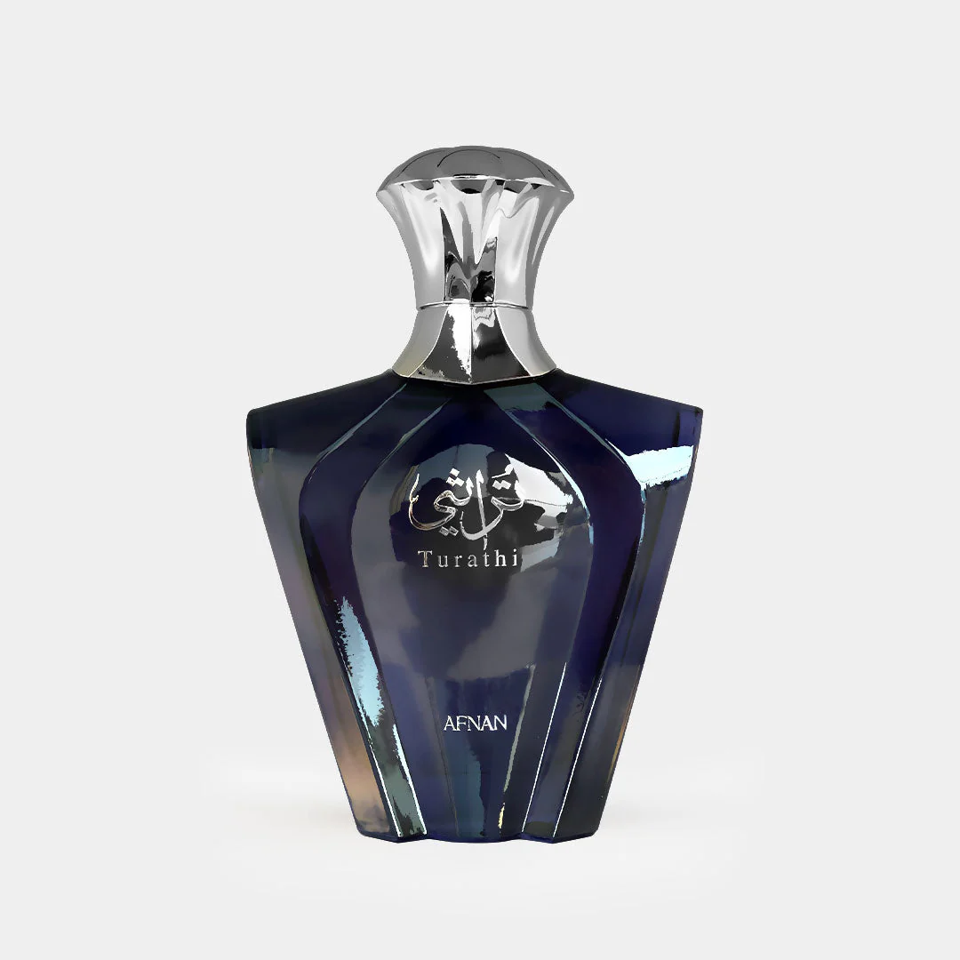Мъжки луксозен комплект – Afnan Men's Turathi Blue Gift Set - Image 3