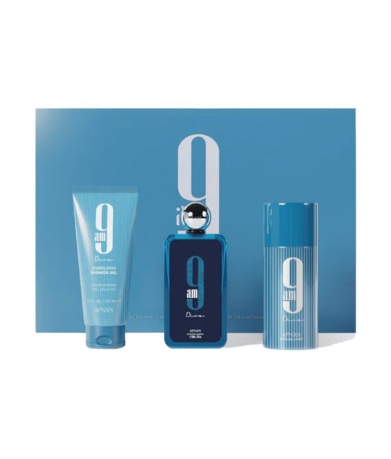 Луксозен комплект за жени и мъже – Afnan 9 AM Dive Gift Set