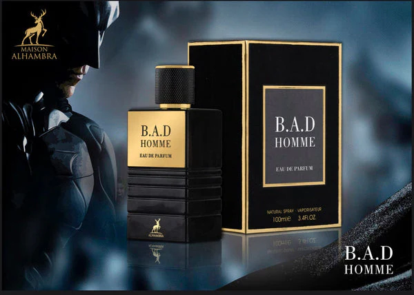 Maison Alhambra B.A.D Homme EDP 100 мл – Дървесен аромат с зелен чай - Image 5
