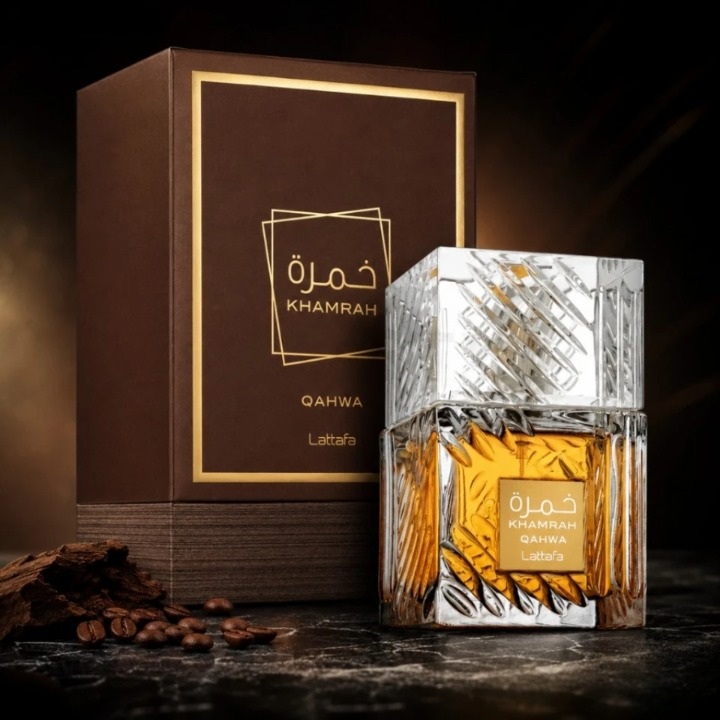 Lattafa Khamrah Qahwa EDP 100 мл – Гурме аромат с пралине - Image 12