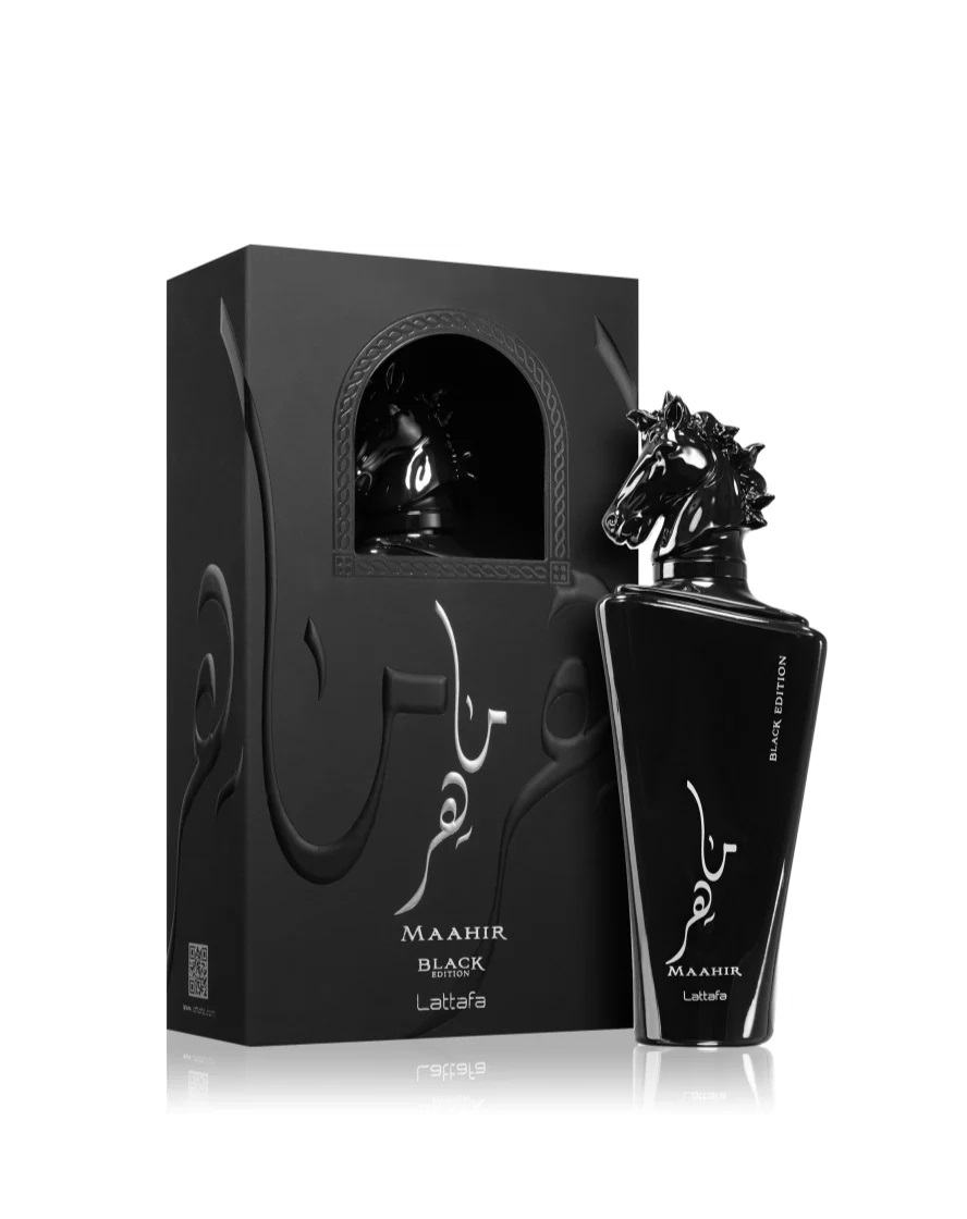 Lattafa Maahir Black Edition EDP 100 мл – Дървесен аромат с лабданум - Image 3