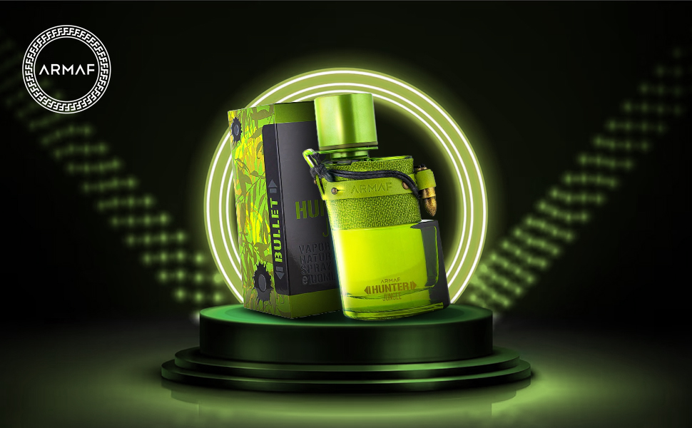 Armaf Hunter Jungle Green EDP 100 мл – Дървесен аромат с канела - Image 9
