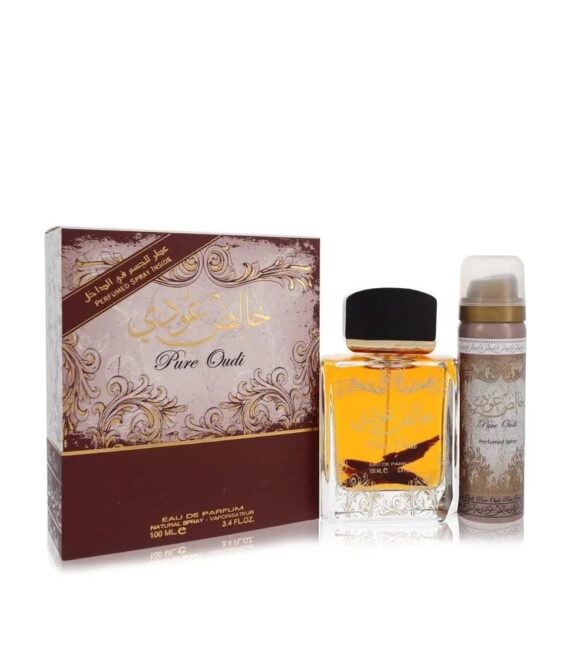 Дамски и мъжки луксозен комплект – Lattafa Pure Oudi Gift set