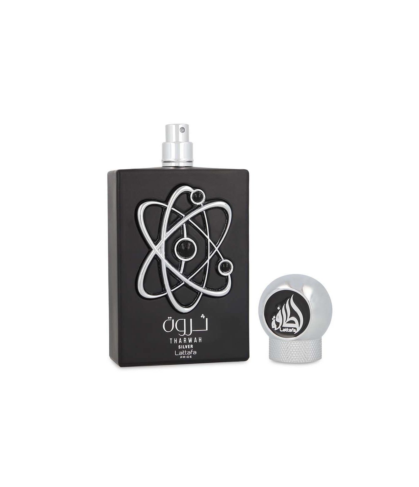 Lattafa Tharwah Silver EDP 100 мл – Дървесен аромат с лавандула - Image 4