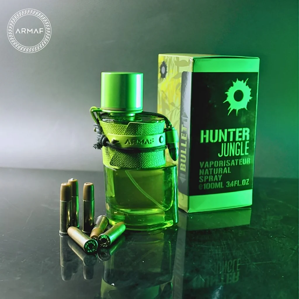 Armaf Hunter Jungle Green EDP 100 мл – Дървесен аромат с канела - Image 8