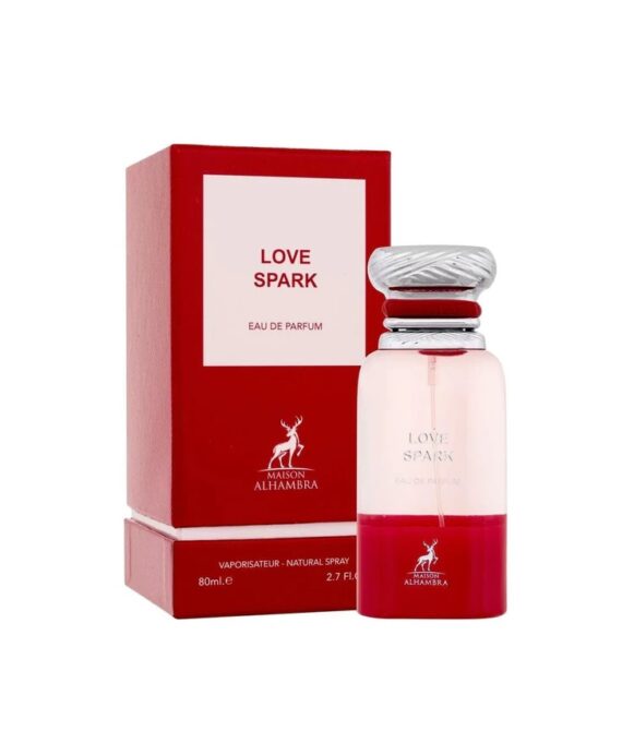 Maison Alhambra Love Spark EDP 80 мл – Флорален аромат с жасмин самбак