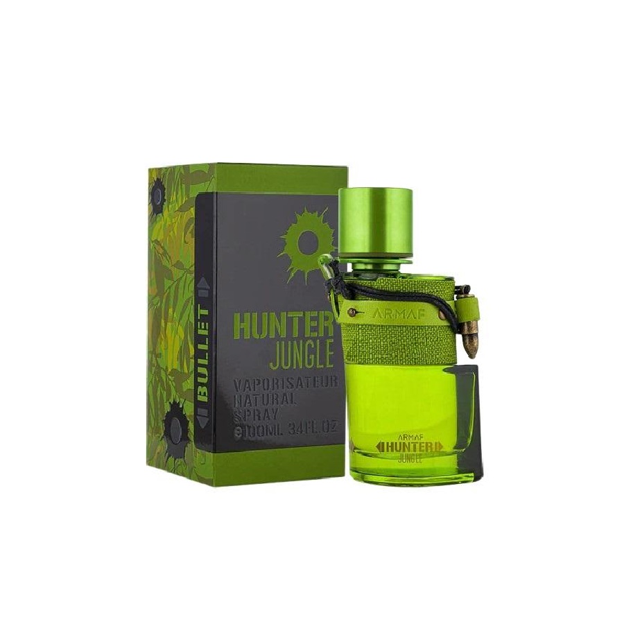 Armaf Hunter Jungle Green EDP 100 мл – Дървесен аромат с канела - Image 5