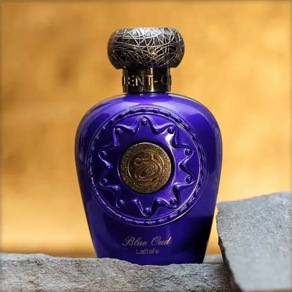 Lattafa Blue Oud EDP 100 мл – Дървесен аромат с градински чай - Image 10