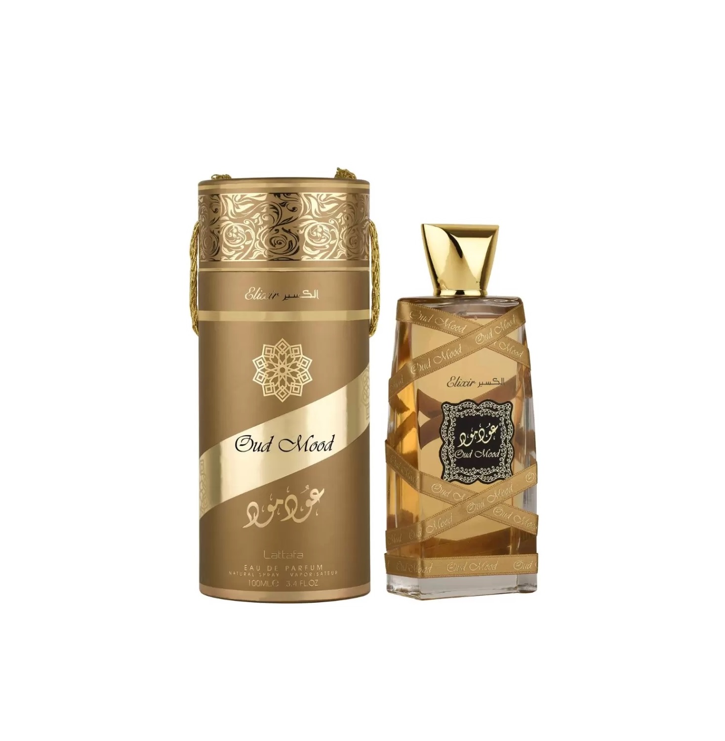 Lattafa Oud Mood Elixir EDP 100 мл – Гурме аромат с велур - Image 3