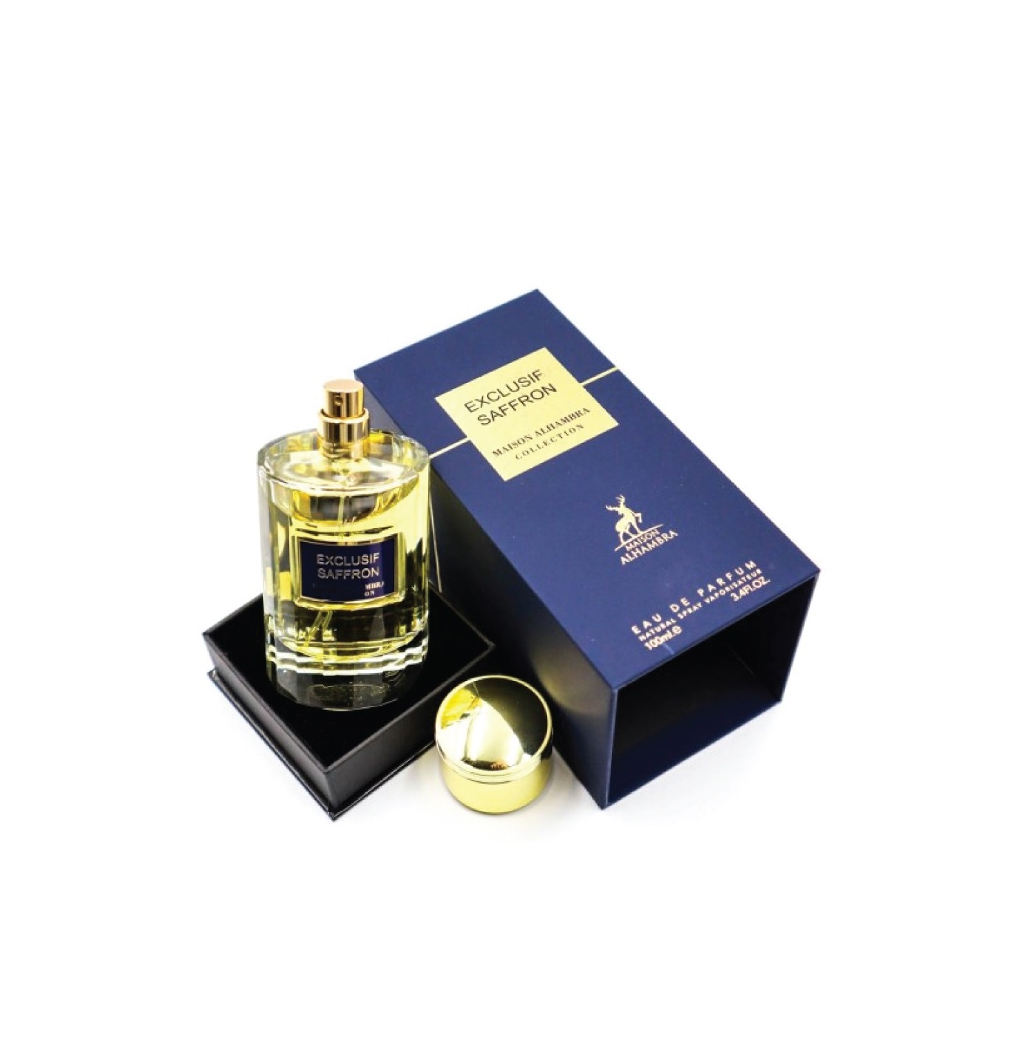 Maison Alhambra Exclusive Saffron EDP 100 мл – Гурме аромат с роза - Image 3