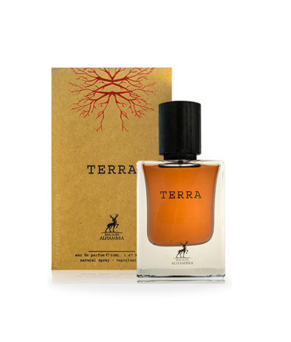 Maison Alhambra Terra EDP 50 мл – Дървесен аромат с елеми