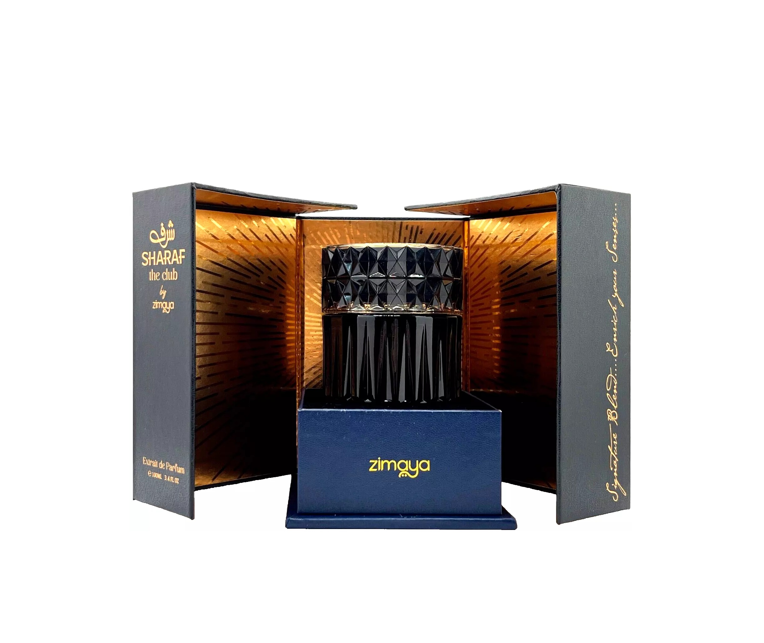 Zimaya Sharaf The Club EDP 100 мл – Флорален аромат с амбър - Image 3
