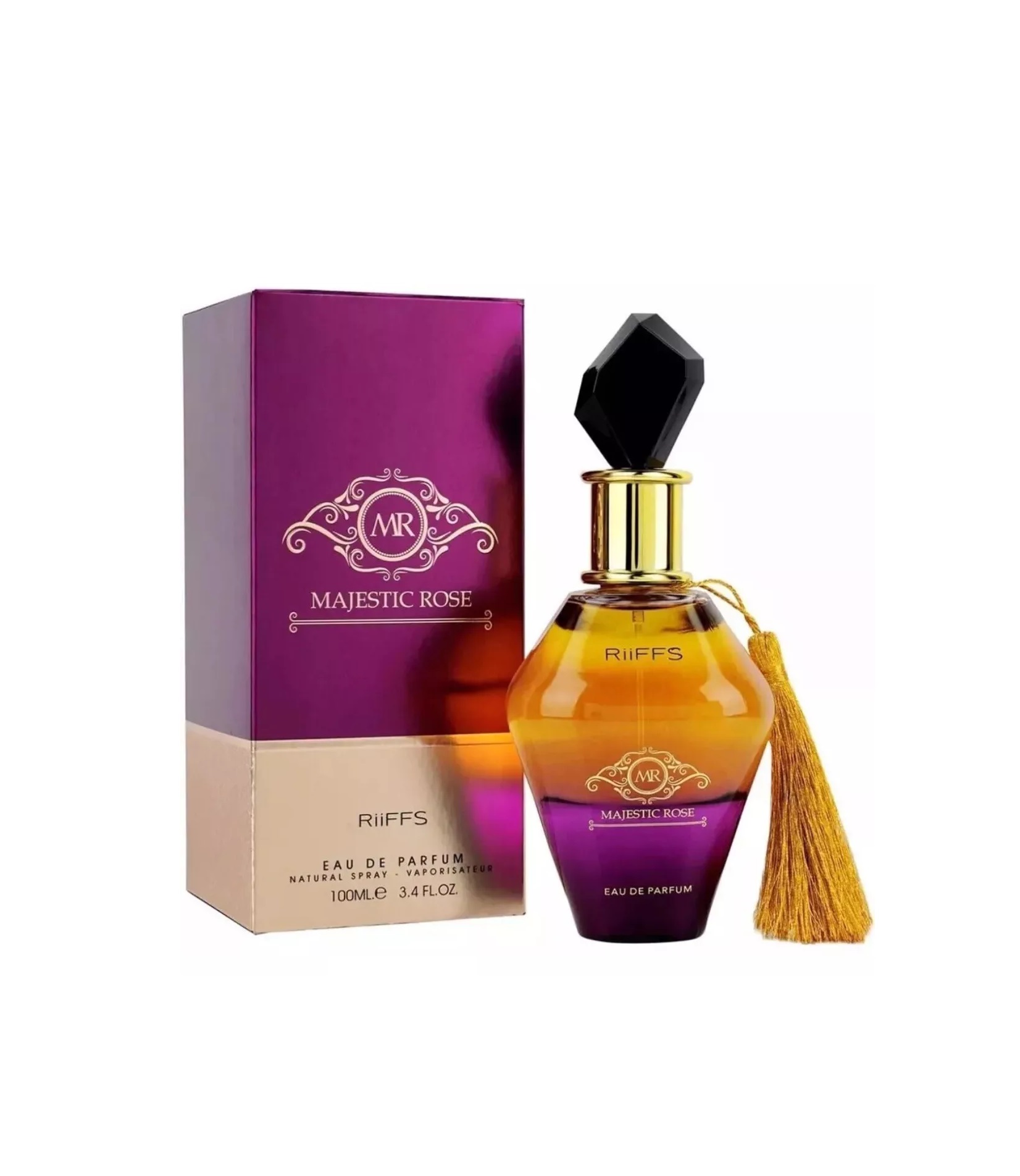 Riiffs Majestic Rose EDP 100 мл – Гурме аромат с портокалов цвят - Image 2