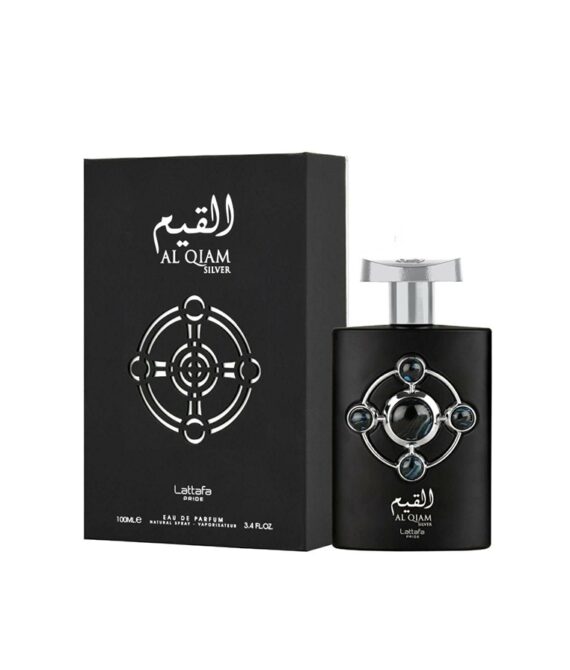 Lattafa Al Qiam Silver EDP 100 мл – Дървесен аромат с амброксан