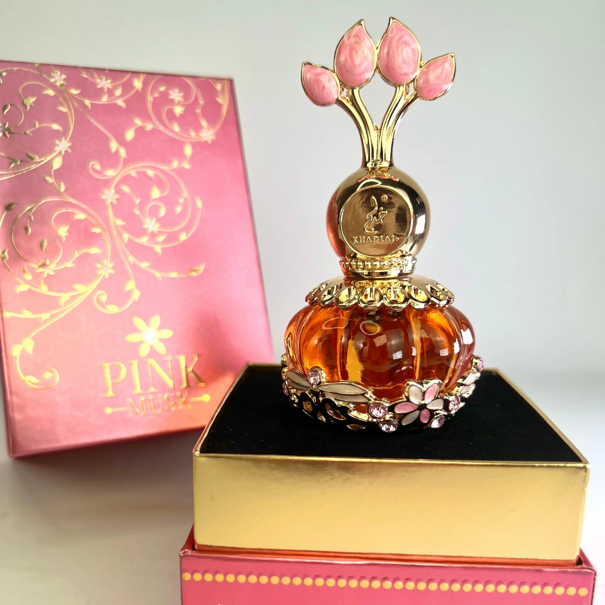 Khadlaj Pink Musk Concentrated Perfume Oil 20 мл – Парфюмно масло за жени - Image 8