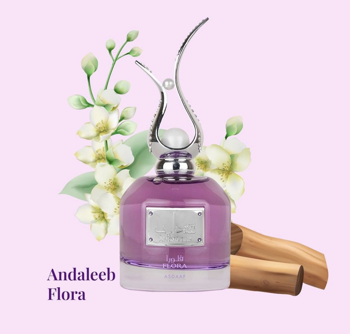 Asdaaf Andaleeb Flora EDP 100 мл – Дървесен аромат с лавандула - Image 4