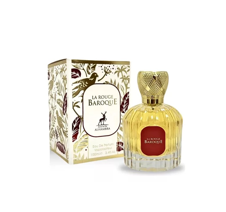 Maison Alhambra La Rouge Baroque EDP 100 мл – Гурме аромат с горчив бадем - Image 4