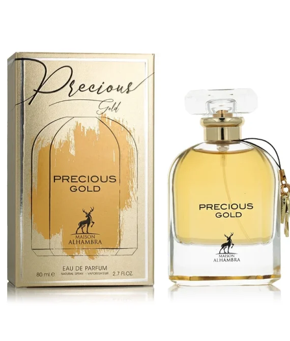Maison Alhambra Precious Gold EDP 80 мл – Гурме аромат с бадем