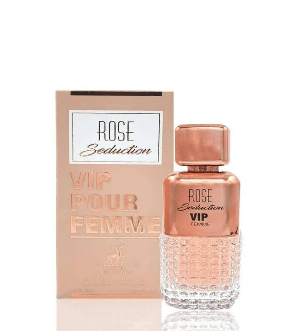 Maison Alhambra Rose Seduction Vip Pour Femme EDP 100 мл – Дървесен аромат с роза