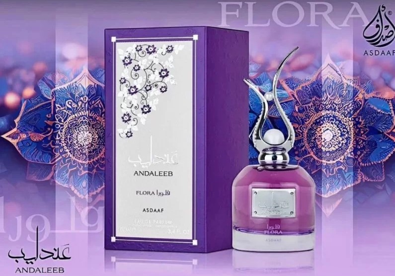 Asdaaf Andaleeb Flora EDP 100 мл – Дървесен аромат с лавандула - Image 8
