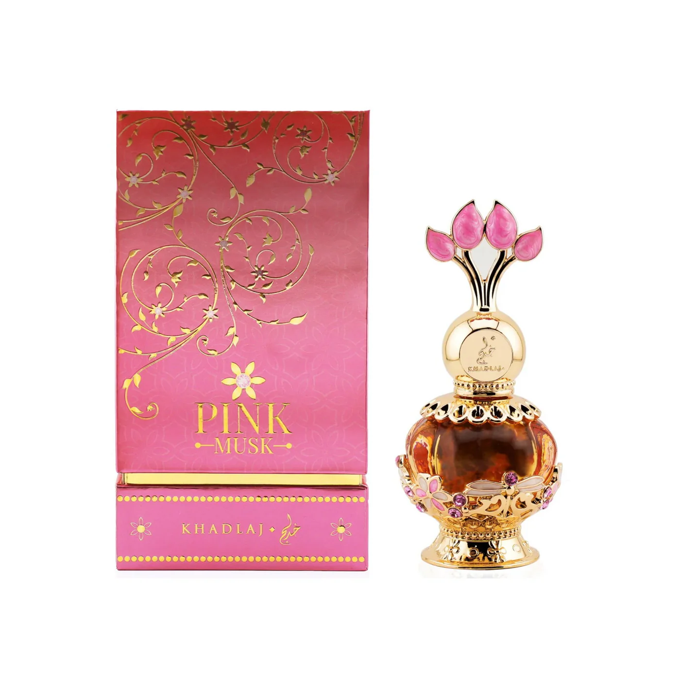 Khadlaj Pink Musk Concentrated Perfume Oil 20 мл – Парфюмно масло за жени - Image 3