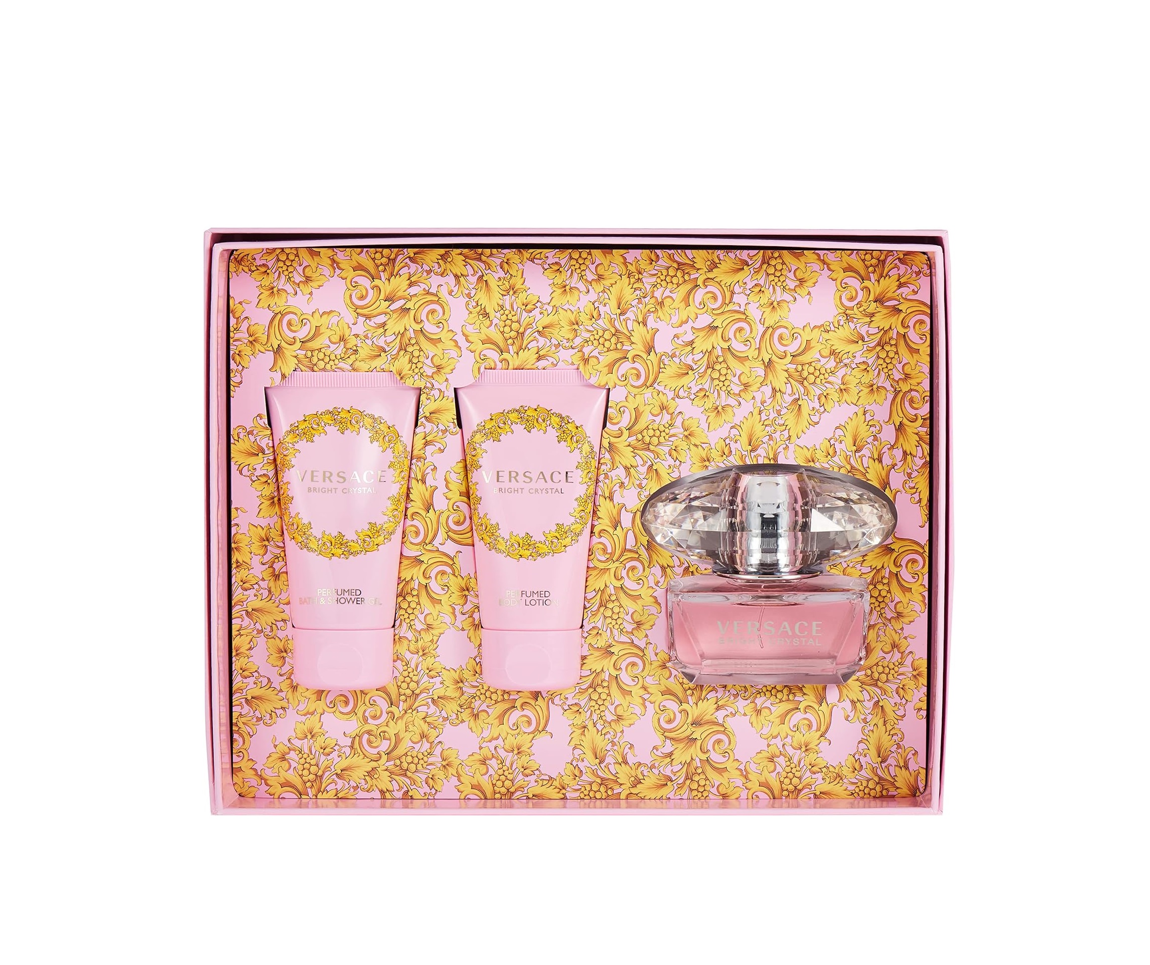 Дамски луксозен комплект – Versace Bright Crystal Gift Set - Image 3