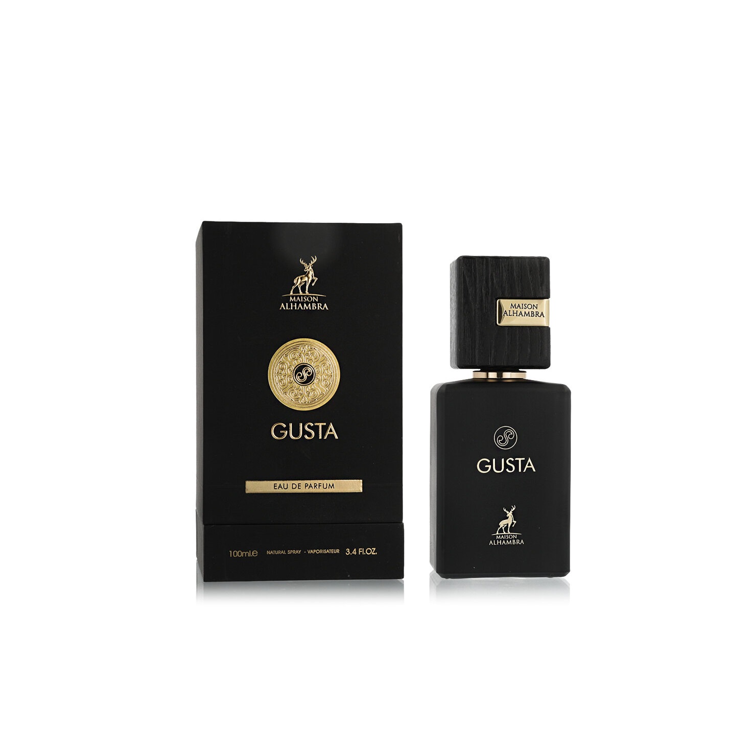 Maison Alhambra Gusta EDP 100 мл – Дървесен аромат с озон