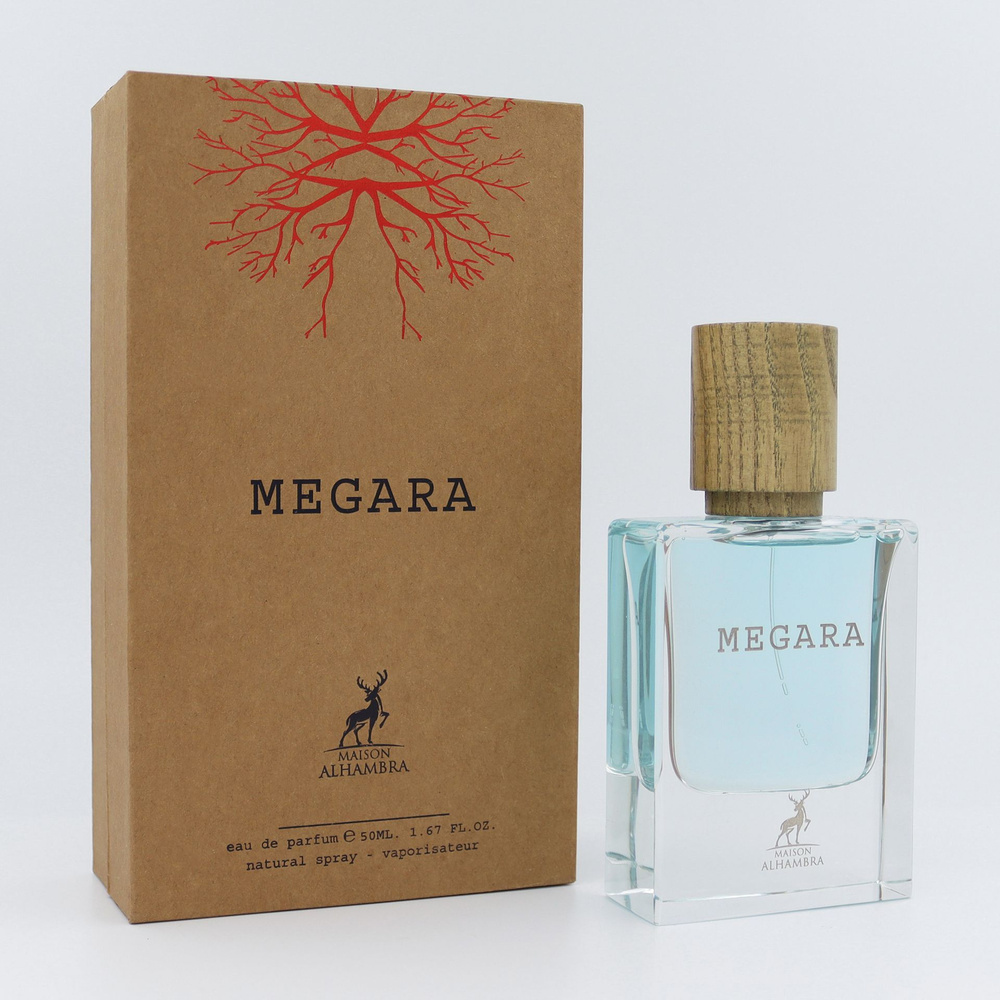 Maison Alhambra Megara EDP 50 мл – Дървесен аромат с жасмин - Image 3
