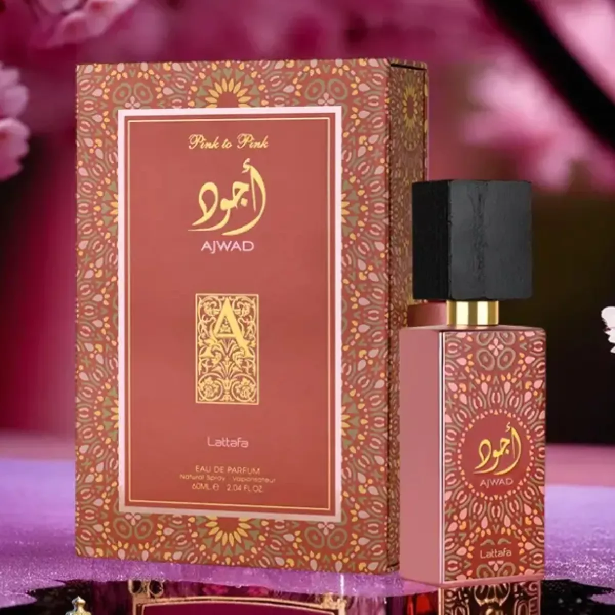 Lattafa Ajwad Pink to Pink EDP 60 мл – Гурме аромат с магнолия - Image 8