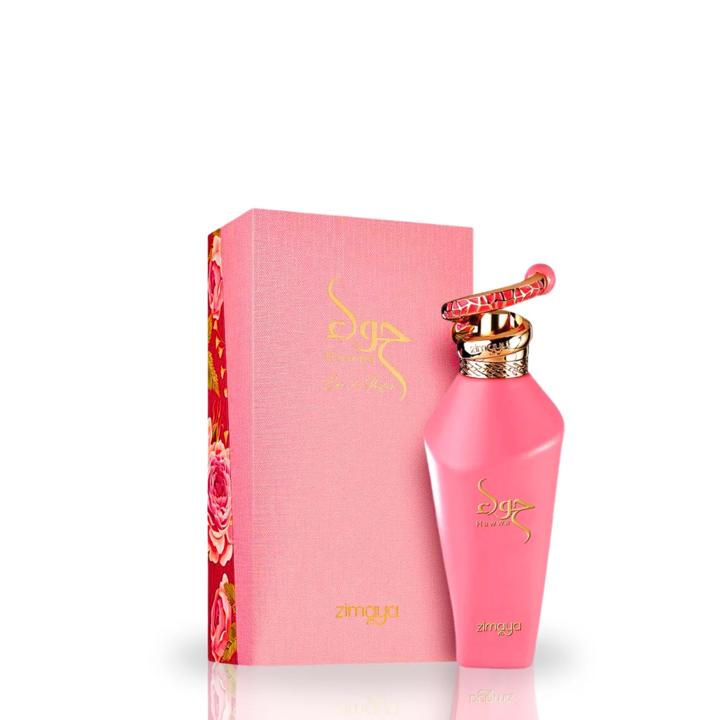 Zimaya Hawwa Pink EDP 100 мл – Дървесен аромат с турска роза - Image 3