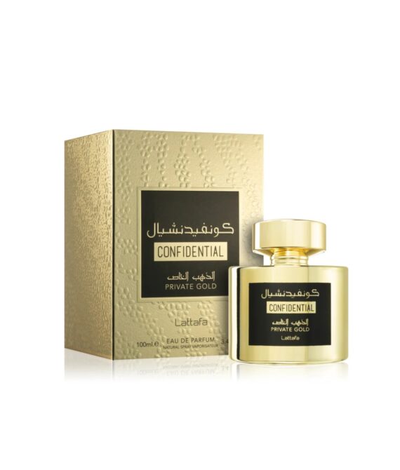 Lattafa Confidential Private Gold EDP 100 мл – Гурме аромат с момина сълза