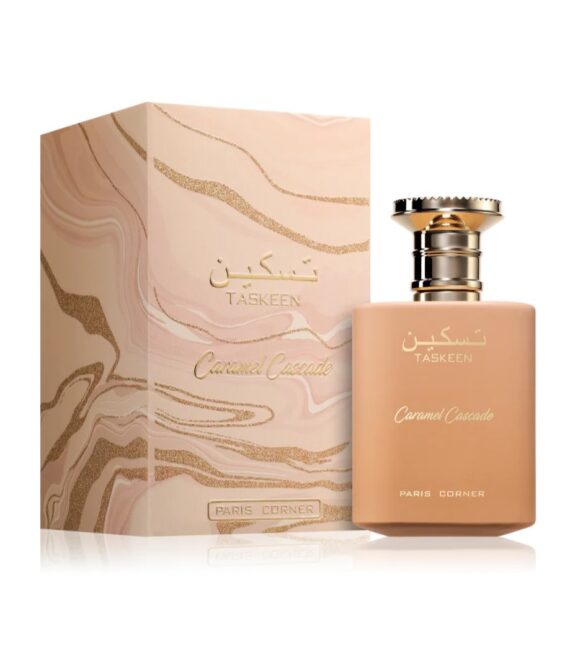 Paris Corner Taskeen Caramel Cascade EDP 100 мл – Гурме аромат с зърна от тонка