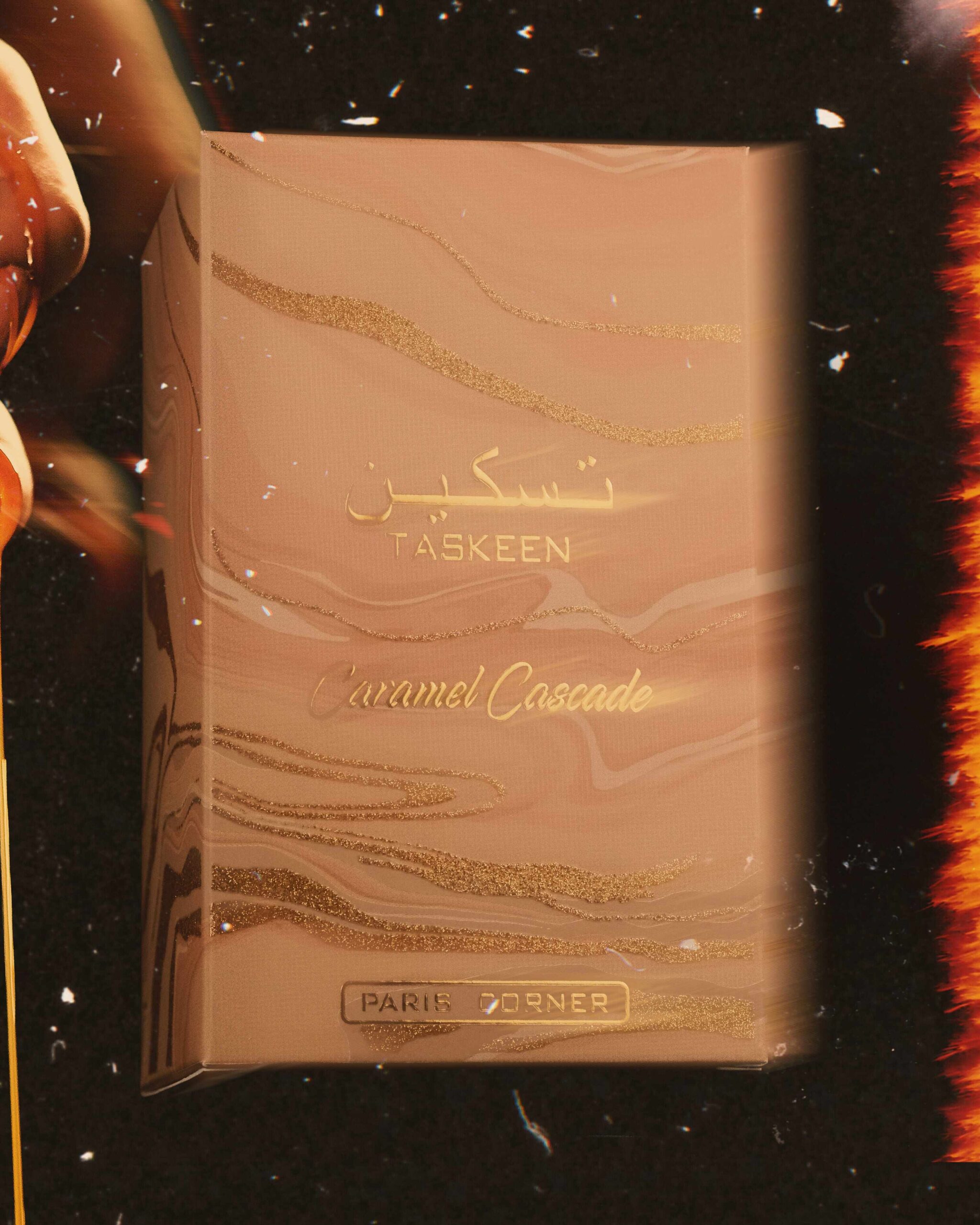 Paris Corner Taskeen Caramel Cascade EDP 100 мл – Гурме аромат с зърна от тонка - Image 10